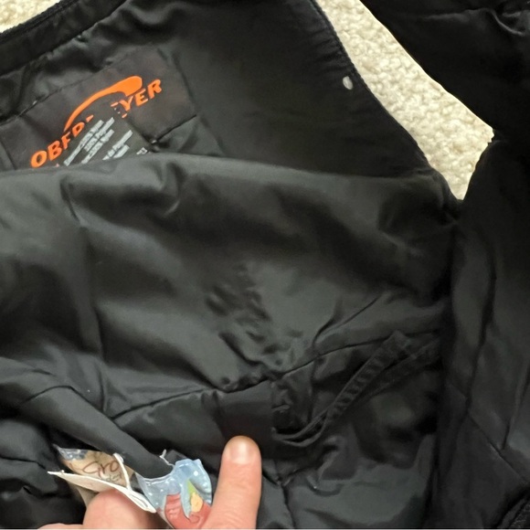 Obermeyer Boys Kids Unisex Ski Snow Bibs Pants Size 2-3T Black I-Grow Zip 25610, - Picture 13 of 16